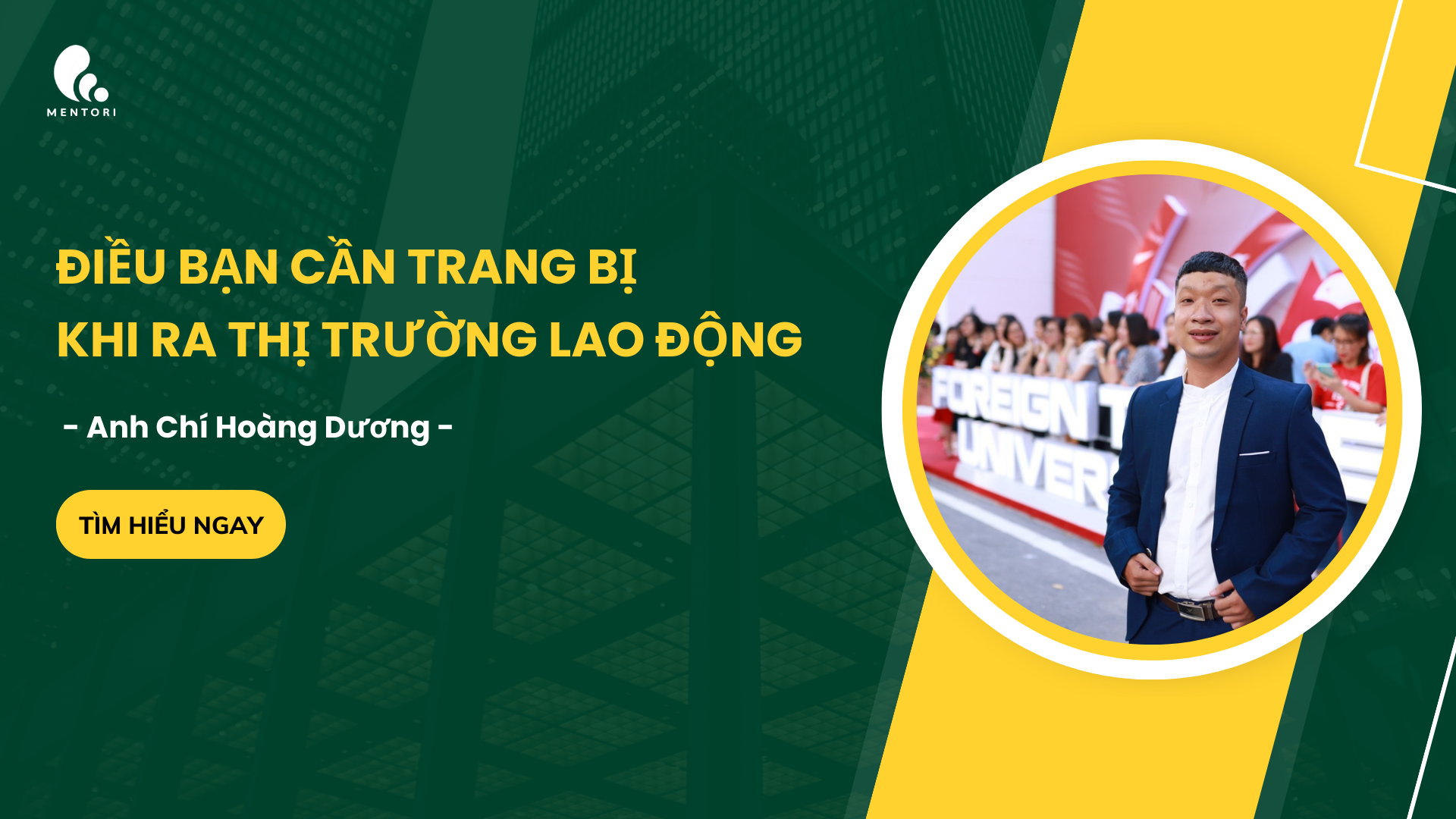 ĐIỀU BẠN CẦN TRANG BỊ KHI RA THỊ TRƯỜNG LAO ĐỘNG