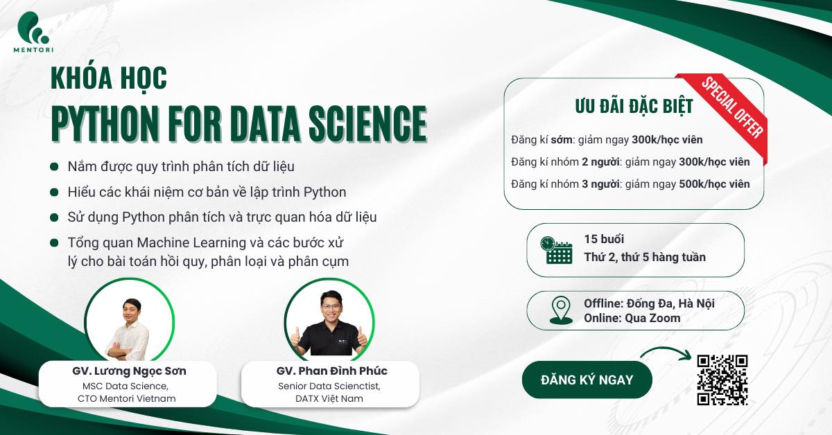 Khoá học Python for Data Science