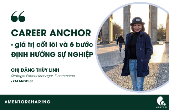 CAREER ANCHOR - GIÁ TRỊ CỐT LÕI VÀ 6 BƯỚC BẮT ĐẦU ĐỊNH HƯỚNG SỰ NGHIỆP